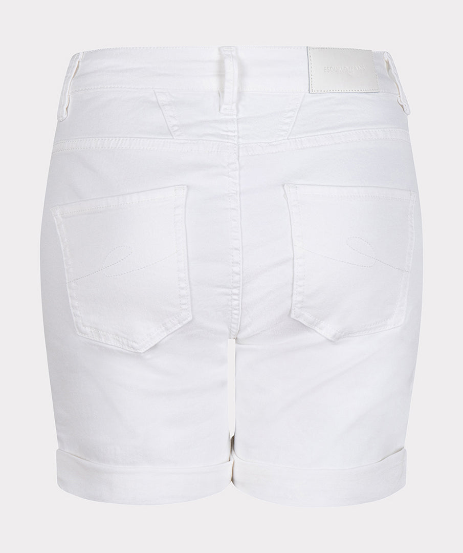 Short Esqualo de couleur Blanc Cassé