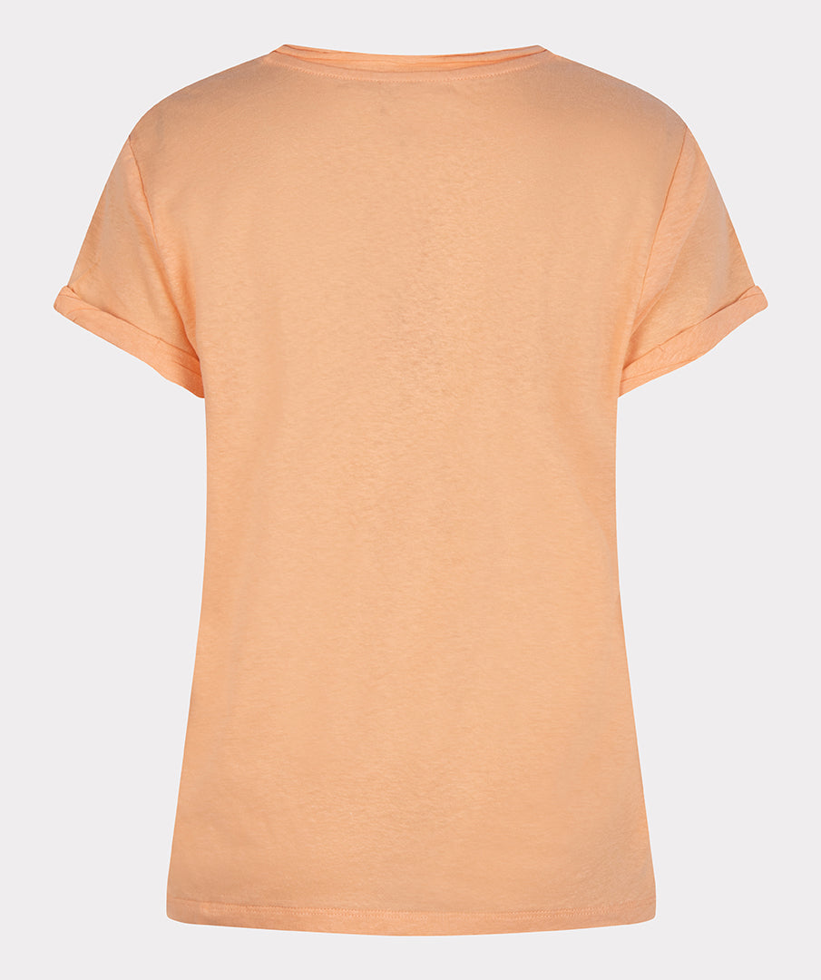 T-Shirt Esqualo de couleur Peche