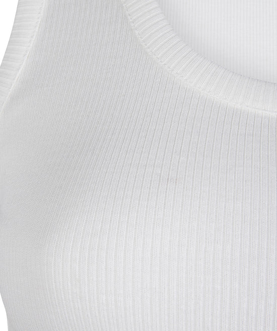 Camisole Esqualo de couleur Blanc Casse
