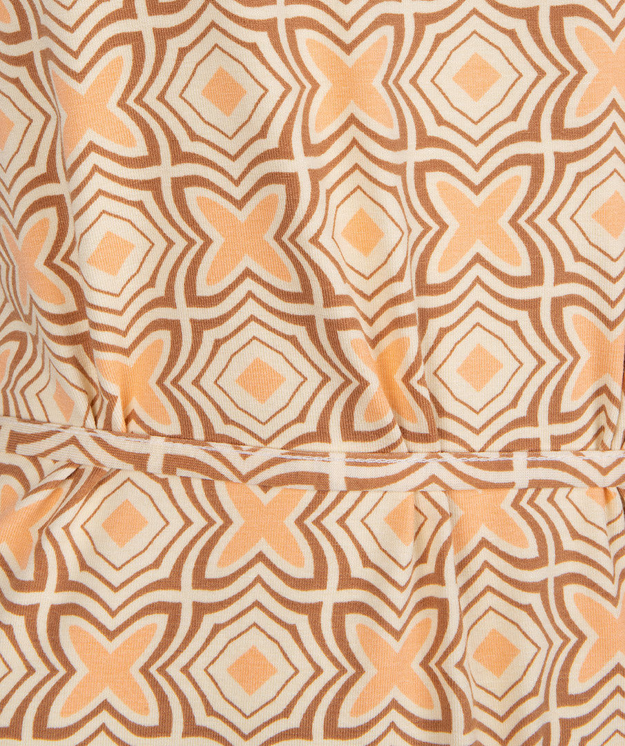 Robe Esqualo de couleur Orange Multi