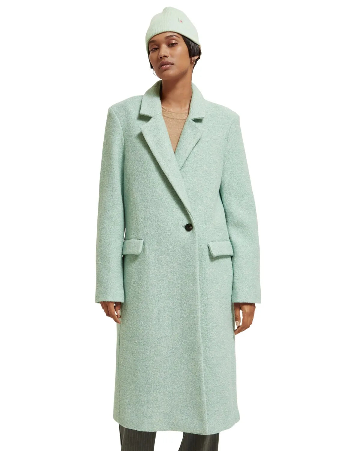Manteau Scotch&Soda de couleur Menthe