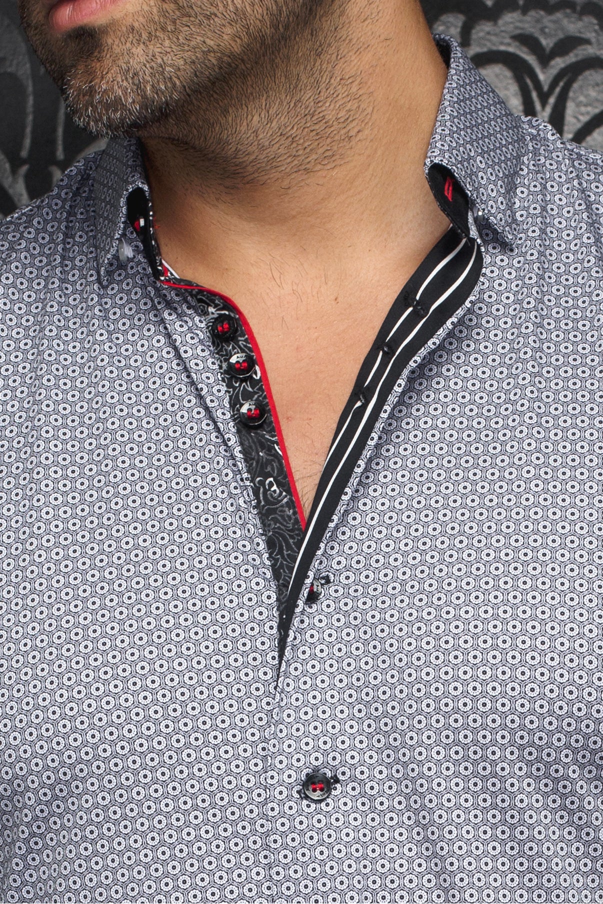 Chemise Au Noir de couleur Blanc