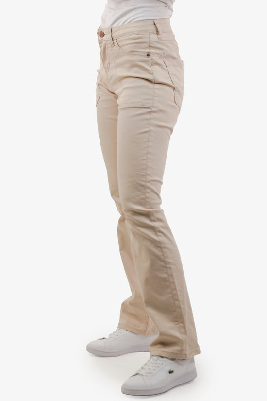 Pantalon Cream de couleur Sable