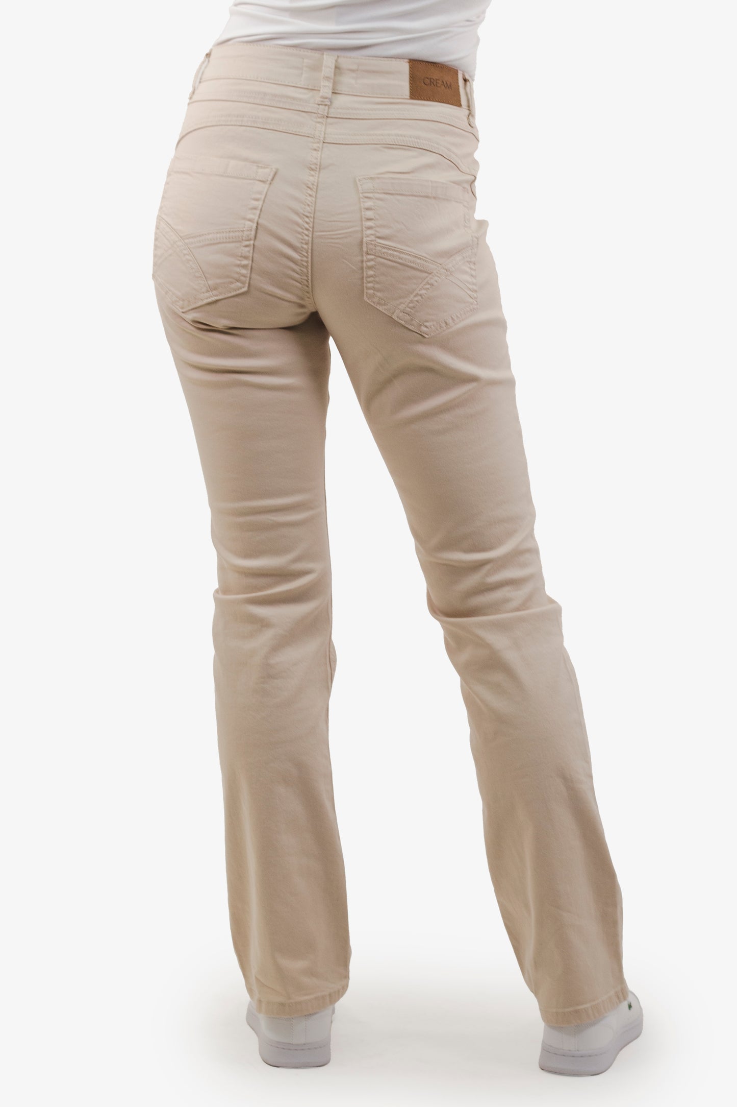 Pantalon Cream de couleur Sable