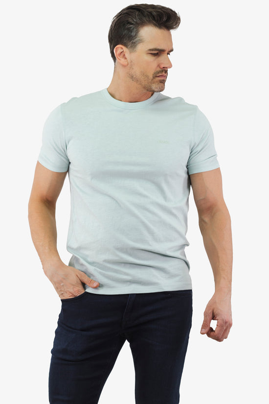T-Shirt Tegood Hugo Boss de couleur Turquoise