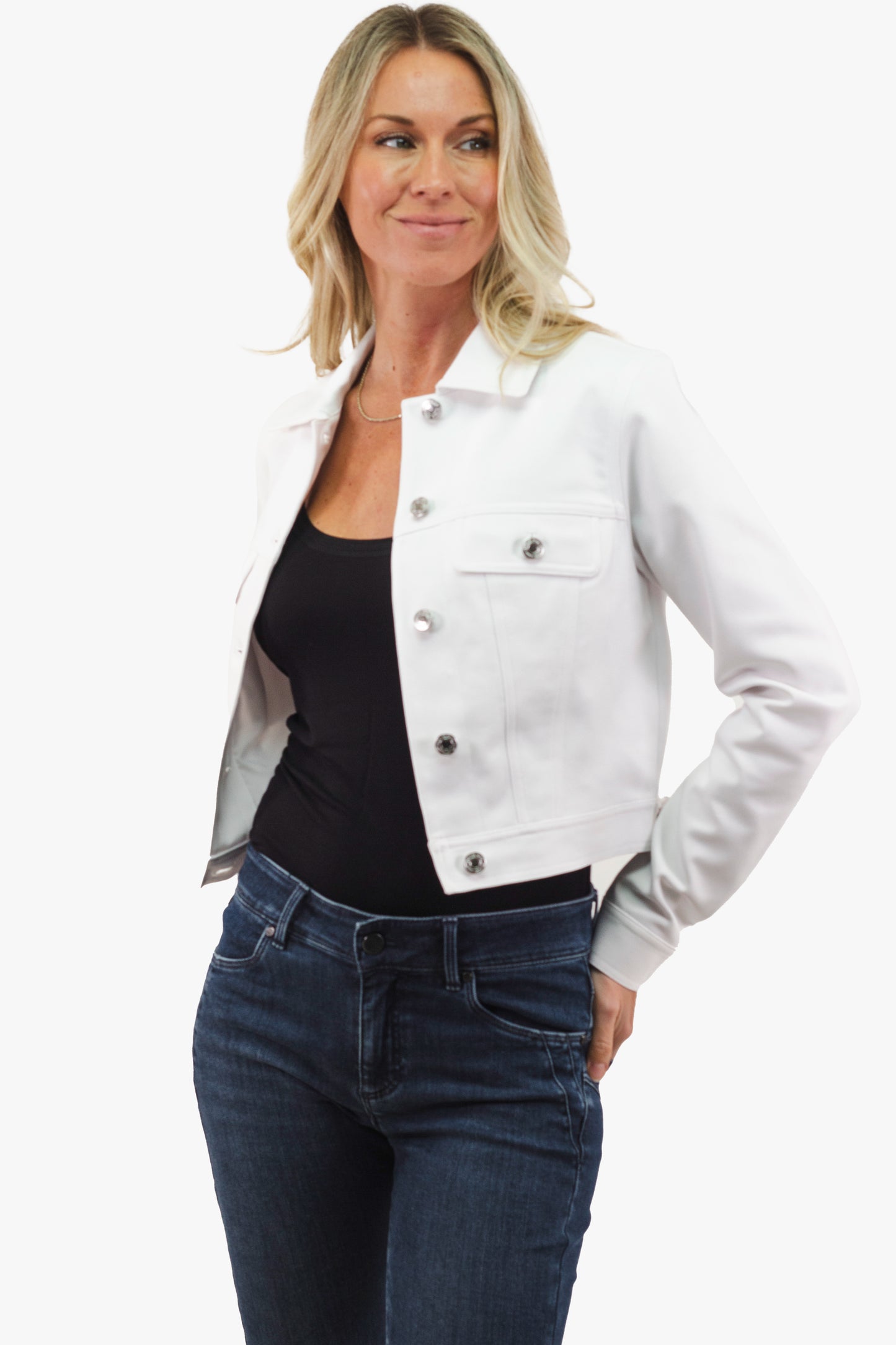 Jacket Michael Kors de couleur Blanc