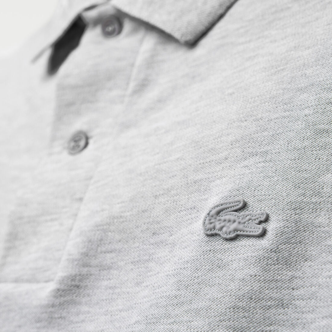 Polo Lacoste de couleur Gris