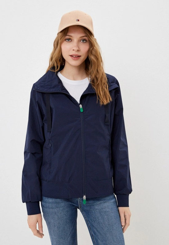 Manteau Karin Save The Duck de couleur Bleu