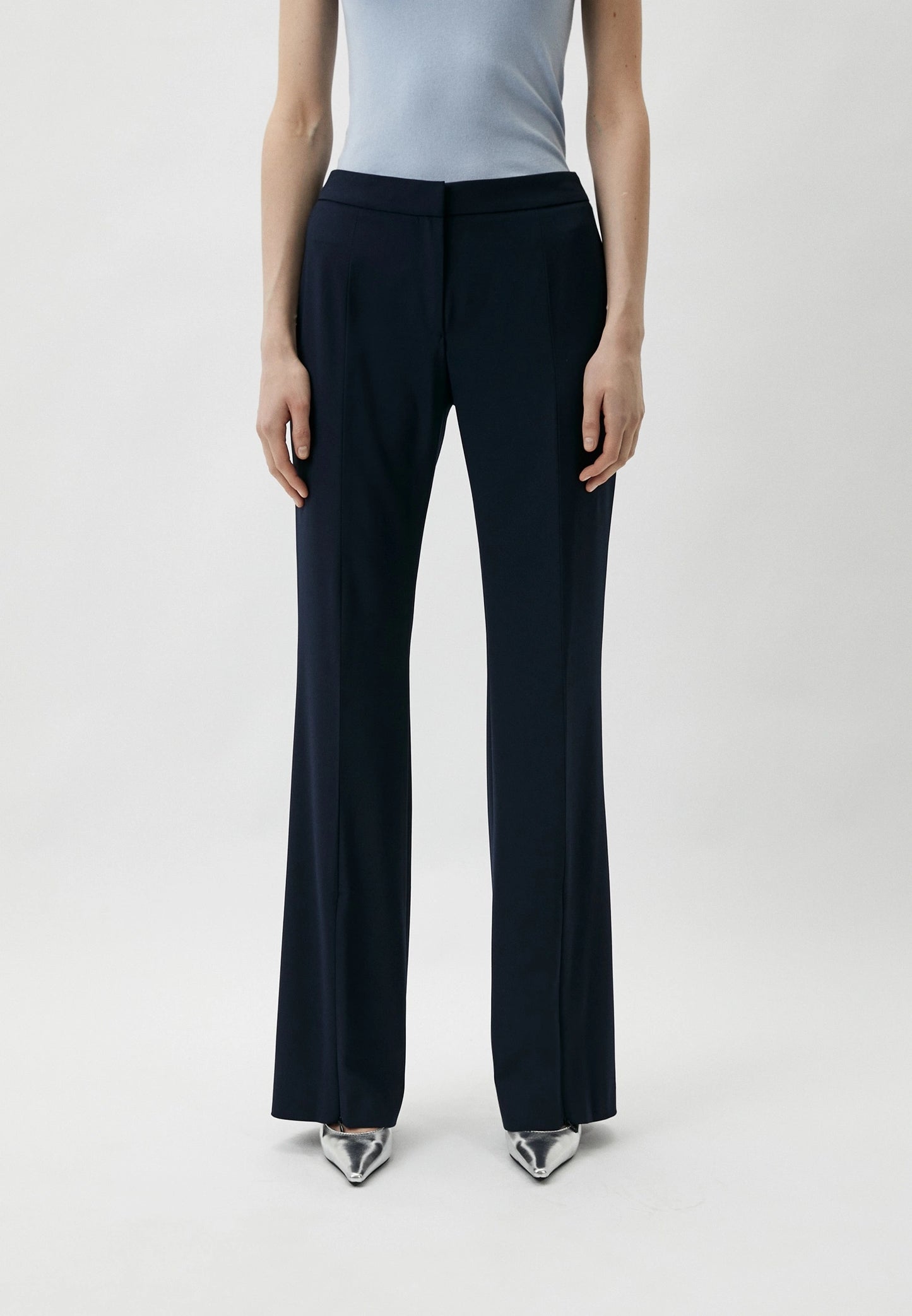 Hugo Boss trousers in Navy color Boutique Option