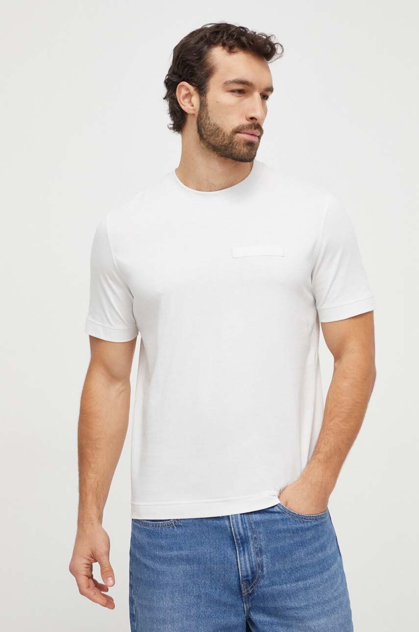 T-Shirt Teetape Hugo Boss de couleur Blanc