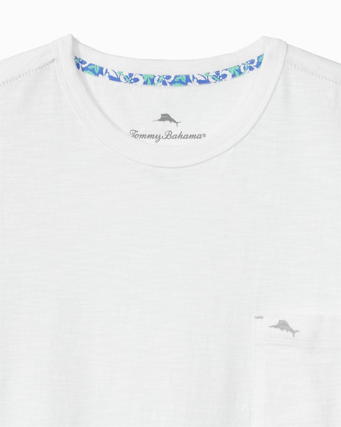 T-Shirt Tommy Bahamas de couleur Blanc