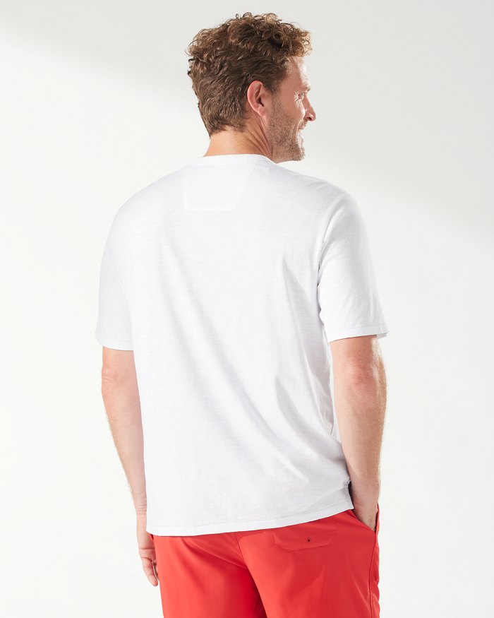 Charger l&amp;#39;image dans la galerie, T-Shirt Tommy Bahamas de couleur Blanc
