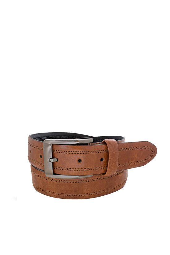 Tan Custom Leather Belt