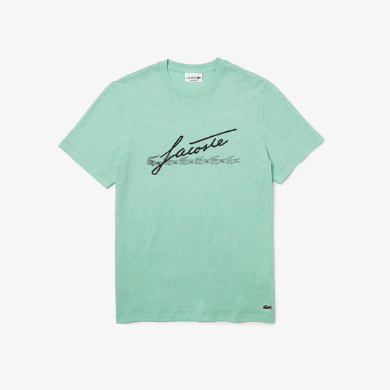 T-Shirt Lacoste de couleur Vert