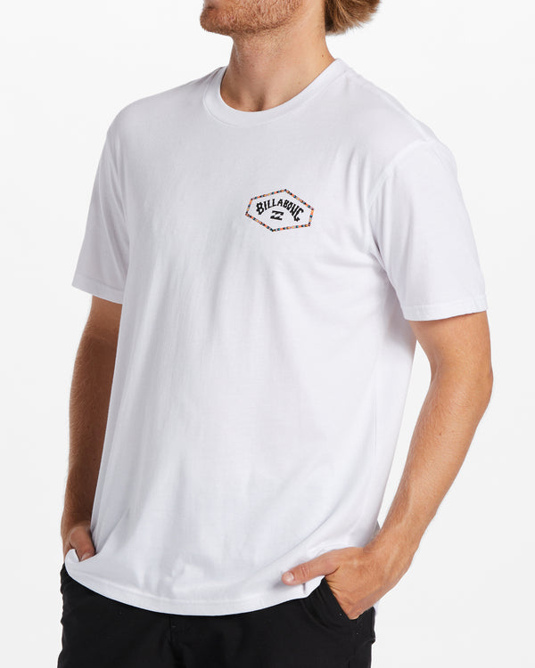 T-Shirt Billabong de couleur Blanc
