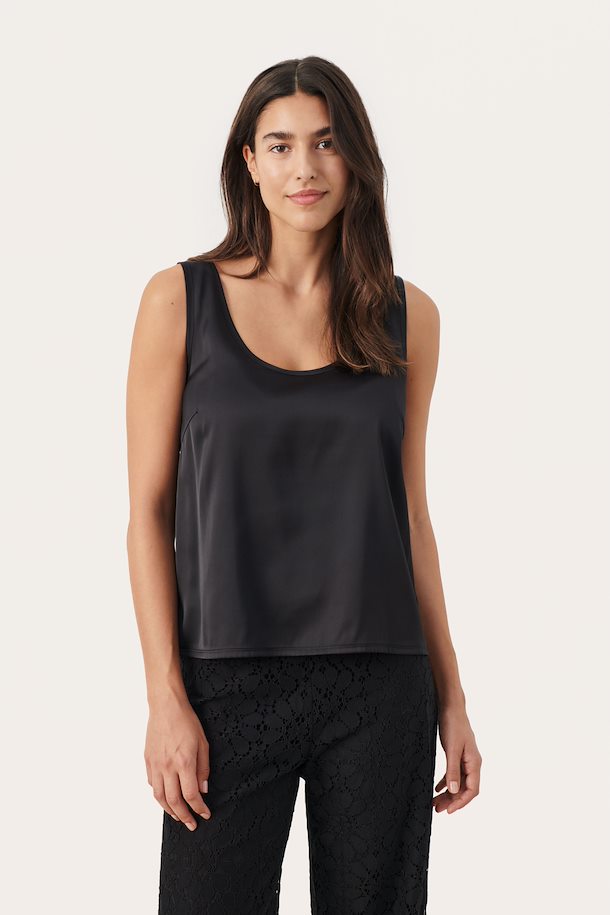 Veronica Reversible Camisole Black – Mint Boutique LTD - All