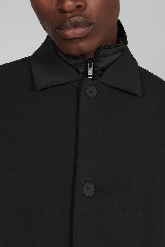 Manteau Matinique de couleur Noir