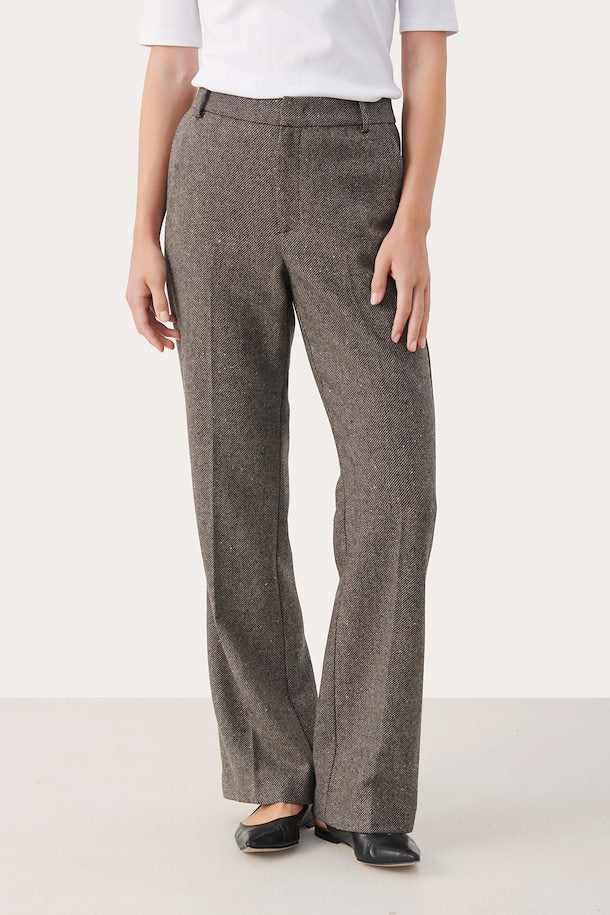 Pantalon Part Two de couleur Charbon