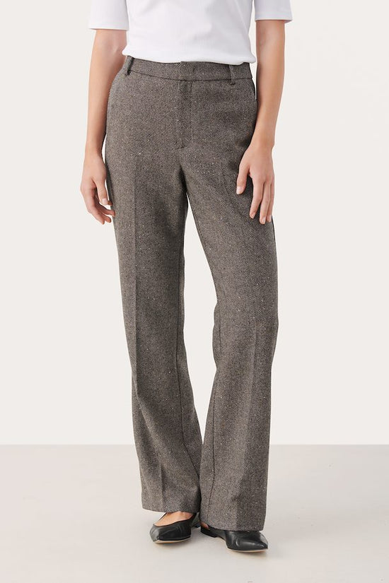 Pantalon Part Two de couleur Charbon