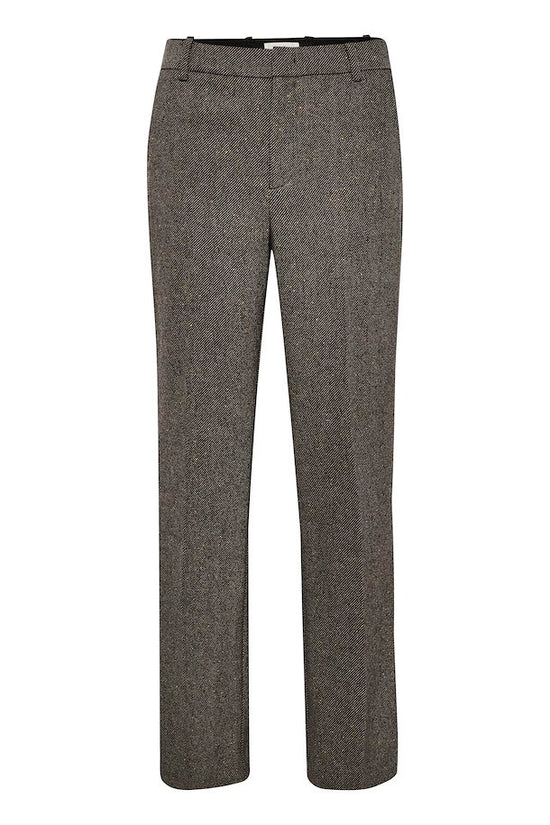 Pantalon Part Two de couleur Charbon