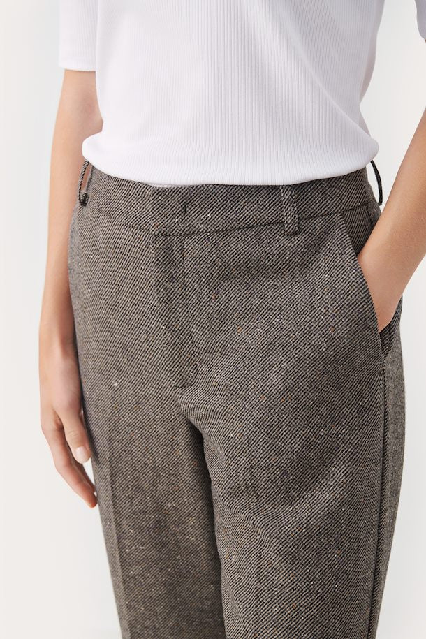 Pantalon Part Two de couleur Charbon