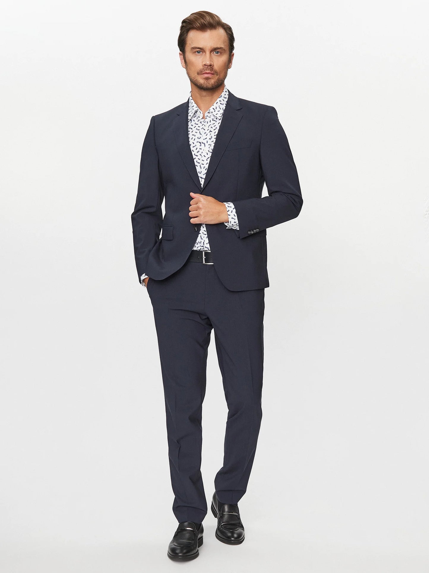 Chemise Hugo Boss de couleur Blanc