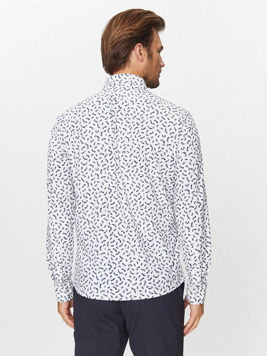 Chemise Hugo Boss de couleur Blanc