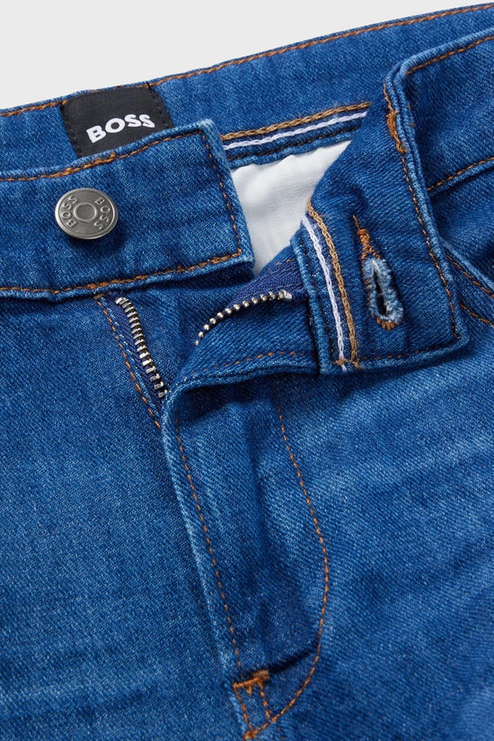 Jeans Delaware Hugo Boss de couleur Denim