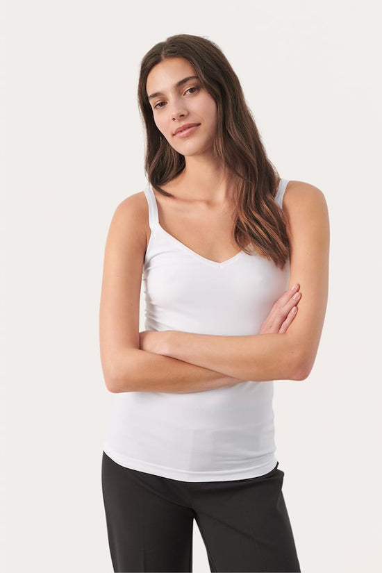 Camisole Part Two de couleur Blanc