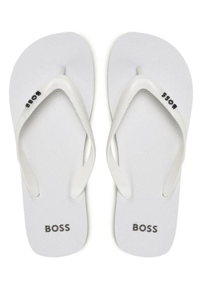 Sandale Hugo Boss de couleur Blanc