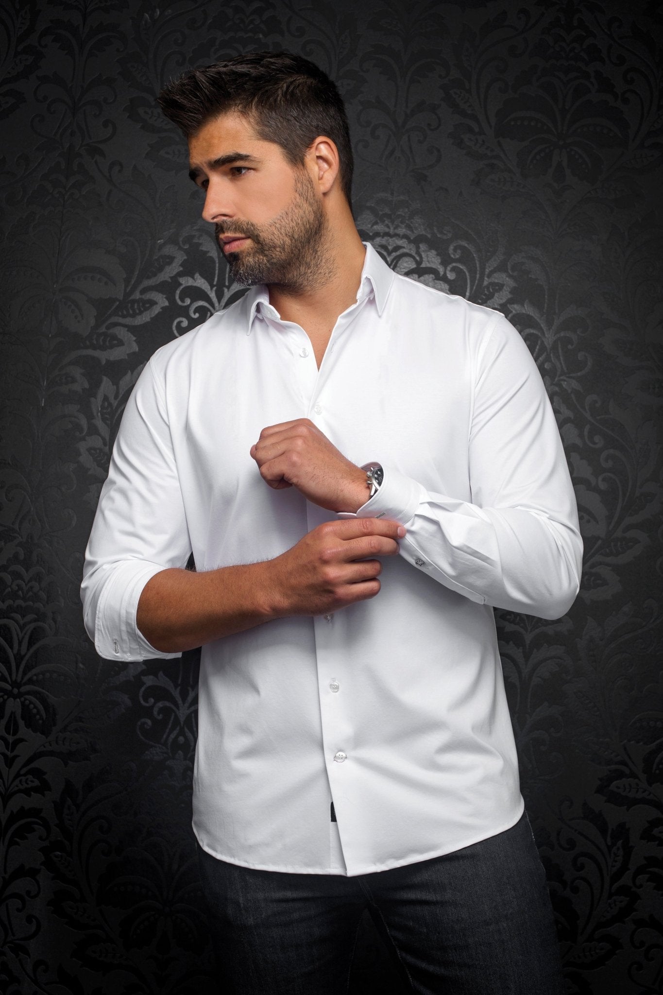 Chemise | ALEXANDER - SLD, white white - AU NOIR