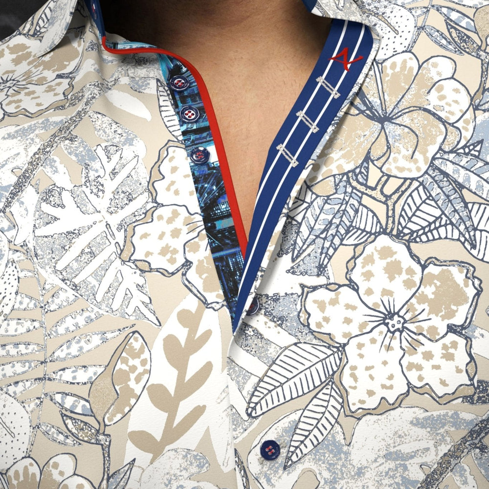 
                  
                    CHEMISE | ALVARADO, Stone - AU NOIR
                  
                