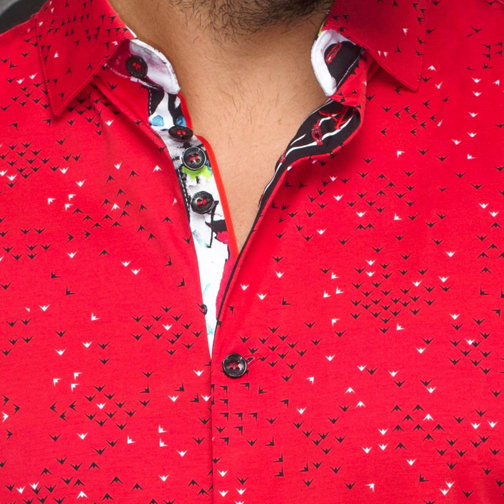 
                  
                    CHEMISE | PAJARO, Red - AU NOIR
                  
                