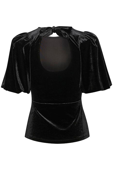 Charger l&amp;#39;image dans la galerie, Chandail Jaques En Velour Inwear de couleur Noir
