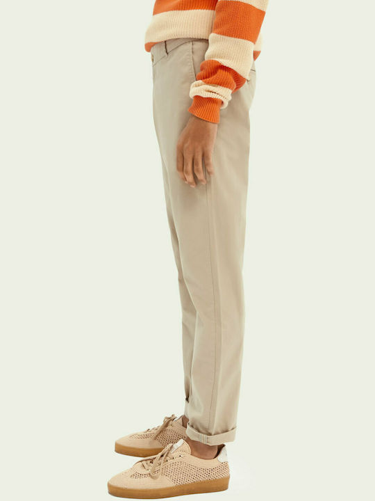 Short En Lin Scotch&Soda de couleur Sable