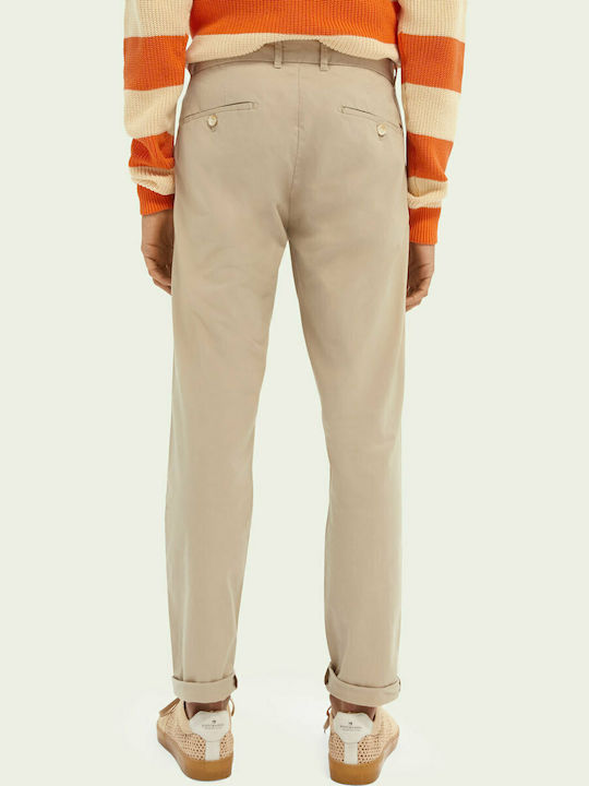 Short En Lin Scotch&Soda de couleur Sable