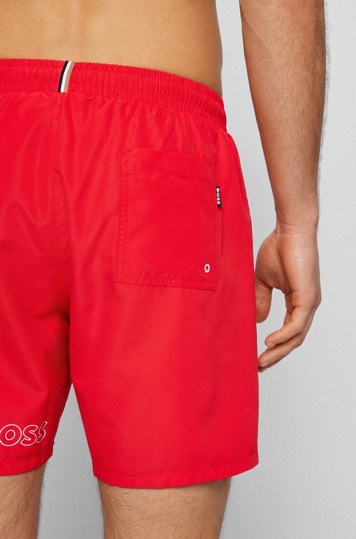 Maillot Hugo Boss de couleur Rouge
