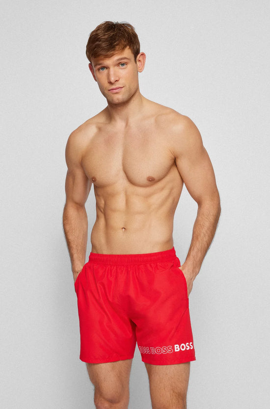 Maillot Hugo Boss de couleur Rouge