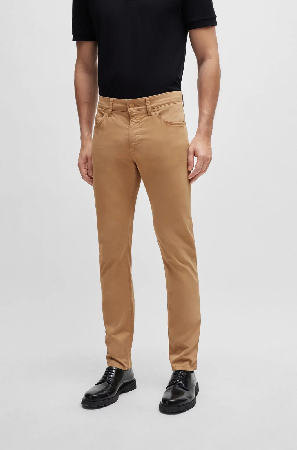 Pantalon Delaware Hugo Boss de couleur Beige