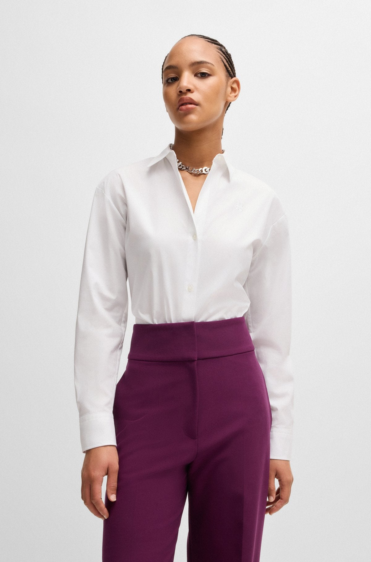 Chemise poignet mousquetaire hugo boss online