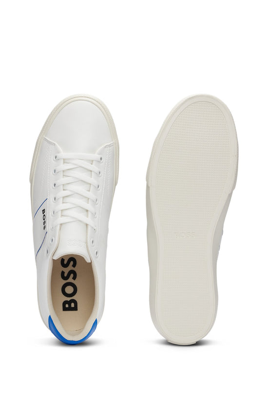 Chaussure Hugo Boss de couleur Blanc