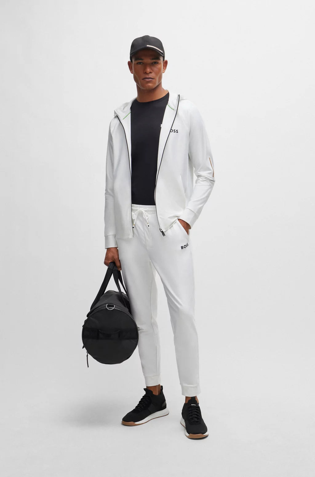 Veste Hugo Boss de couleur Blanc Boutique Option