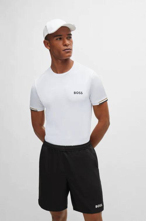 T-Shirt Hugo Boss de couleur Blanc