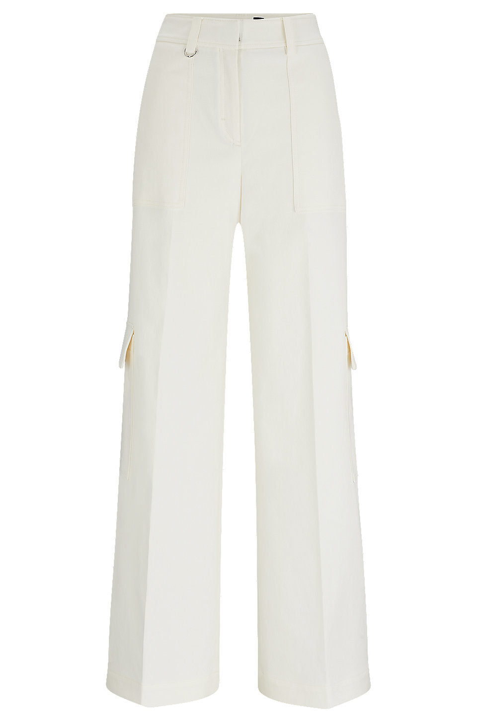 Pantalon Hugo Boss de couleur Blanc Casse