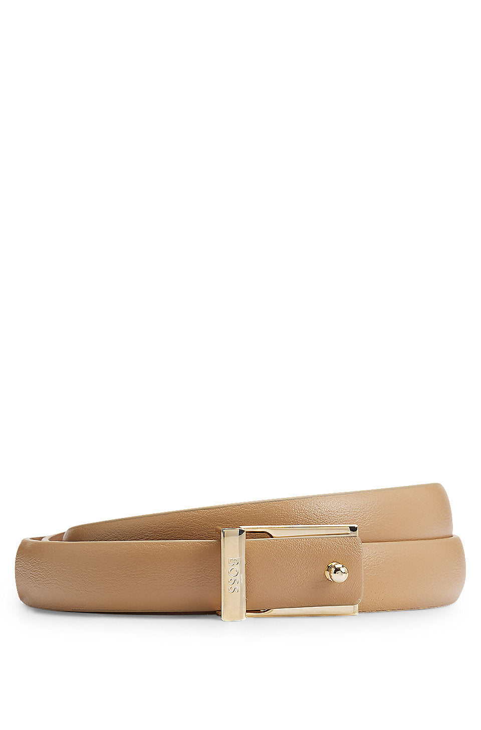 Ceinture Hugo Boss de couleur Beige Boutique Option