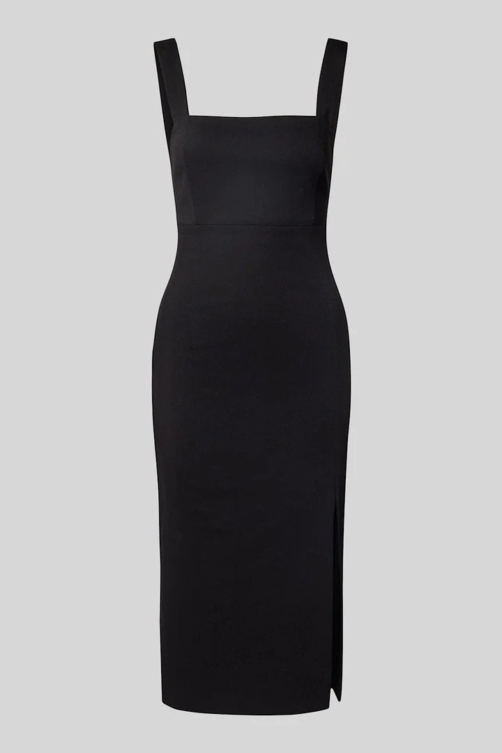 Robe Hugo de couleur Noir – Boutique Option