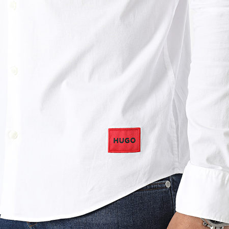 Chemise Hugo Boss de couleur Blanc