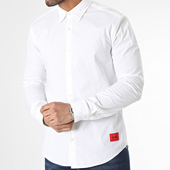 Chemise Hugo Boss de couleur Blanc