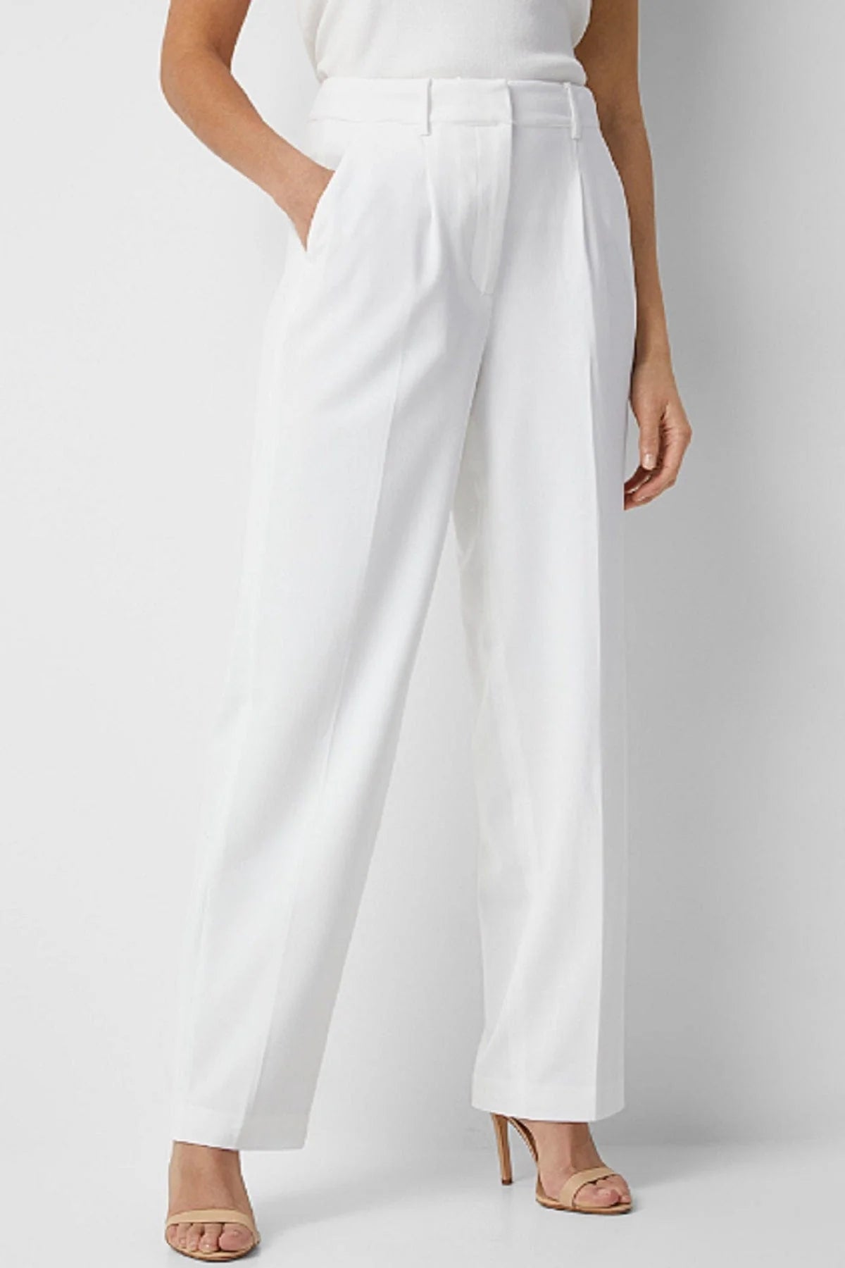 Pantalon Michael Kors de couleur Blanc