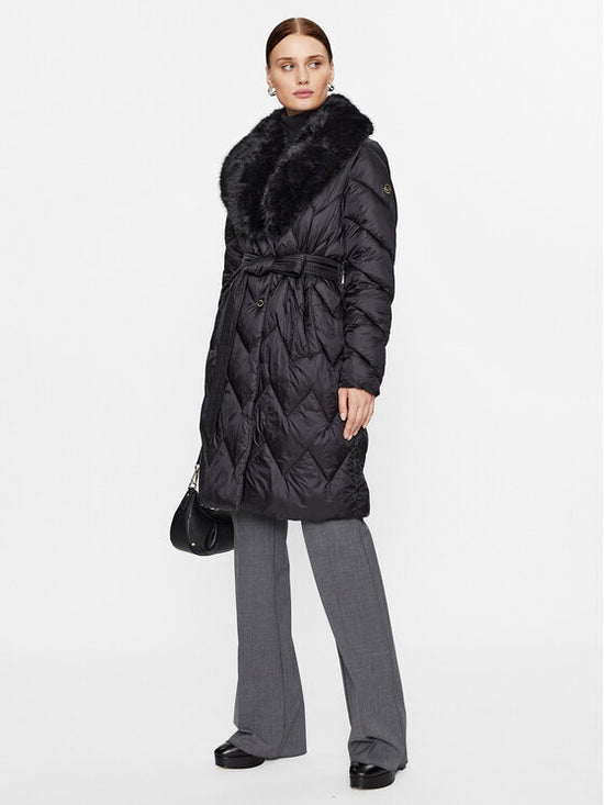 Manteau Michael Kors de couleur Noir